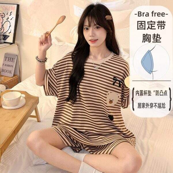 Loose sleepwear and pants two-piece set - Image 4