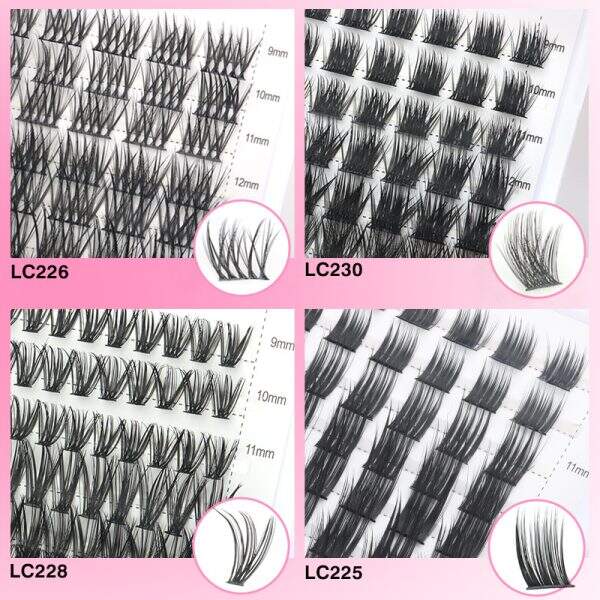 Thick false eyelashes - Image 3