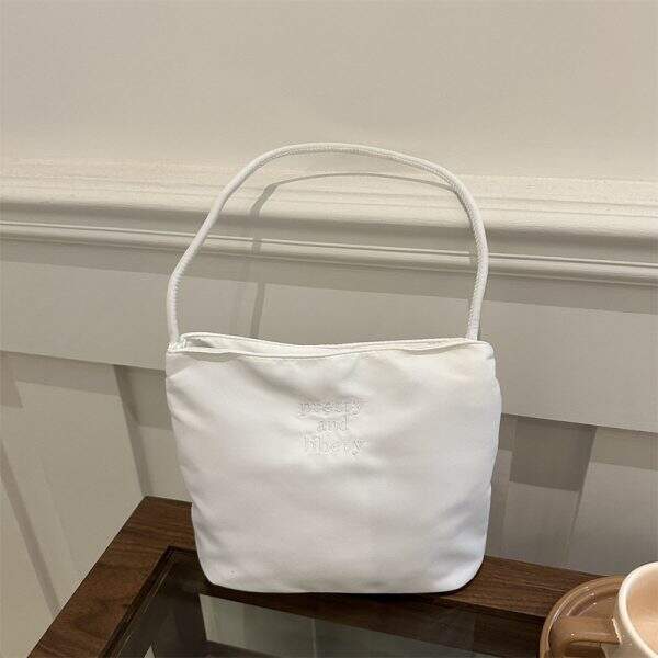 Korean fashion letter embroidery bag - Image 3
