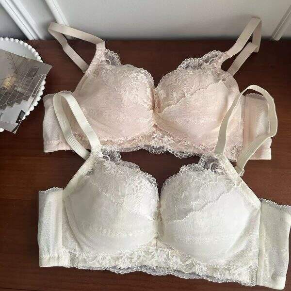 French Sweet Pure Desire Lace Bra - Image 2