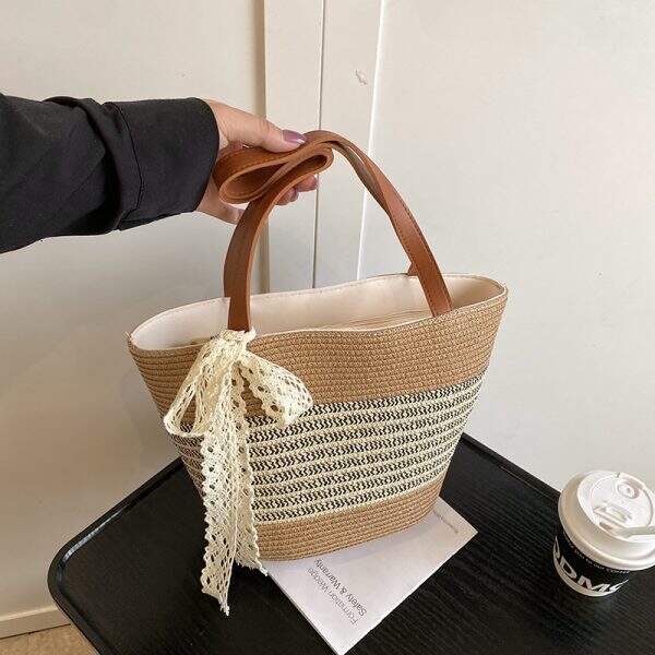 Simple Design Fashion Single Shoulder Handbag - Image 1