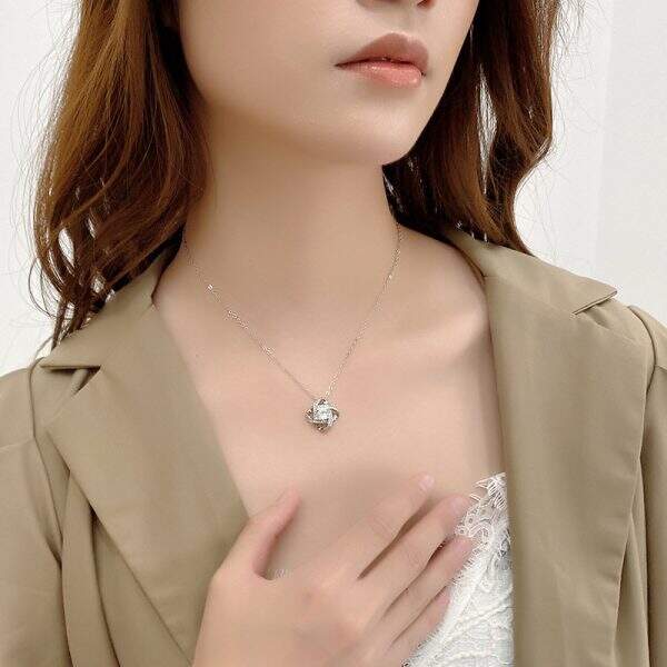 Advanced Clover Necklace Ring Earstuds - Image 3