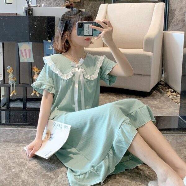 Comfortable girlish style nightgown - Image 4