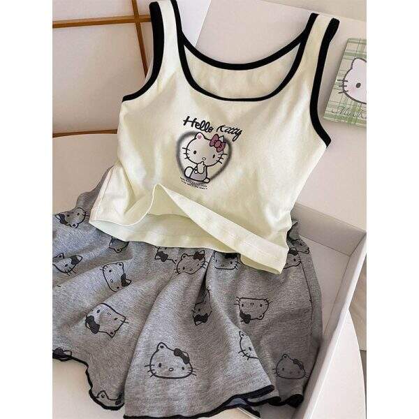 Comfortable girl's outdoor home suit set - Image 1