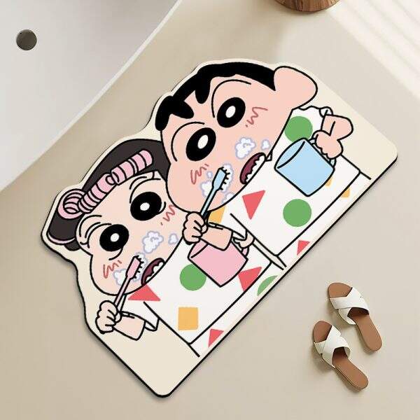 Crayon Shin chan bathroom carpet - Image 3