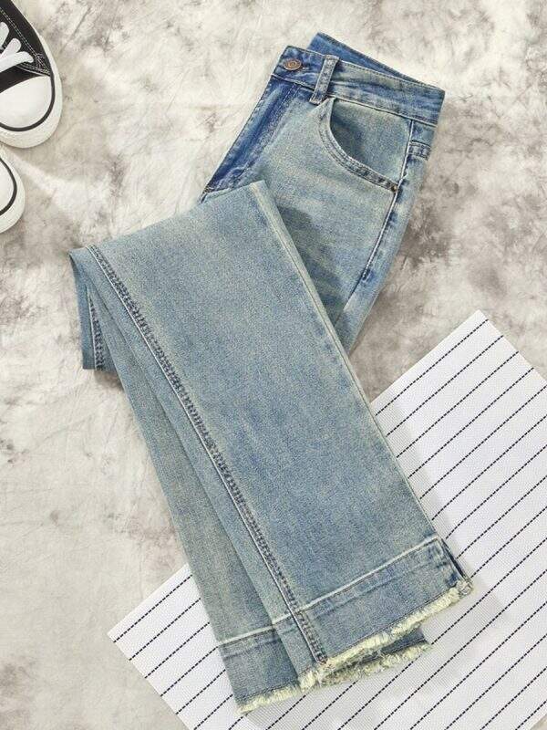 Retro slit jeans - Image 1