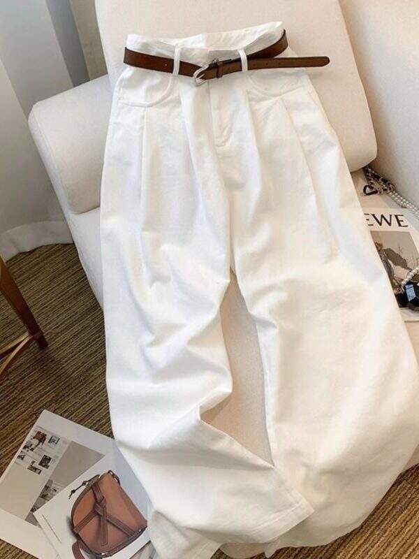 Thin hanging wide leg pants - Image 1