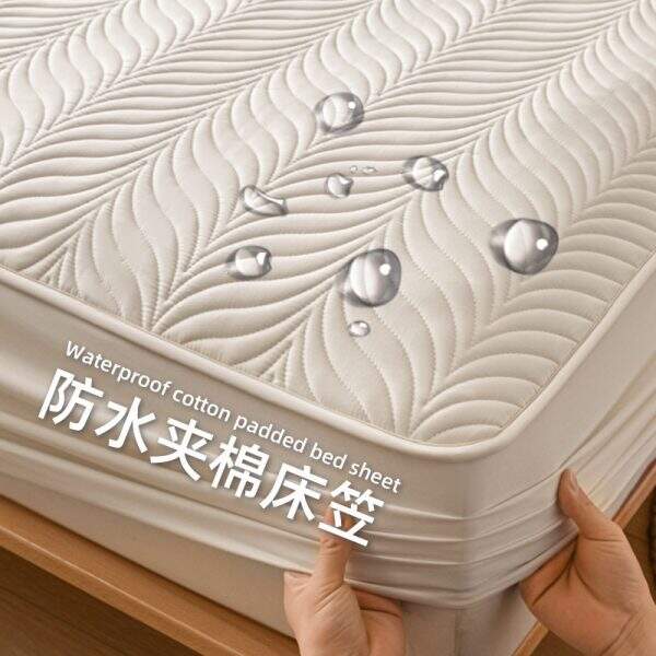 New A-class raw cotton padded bed cover - Image 1
