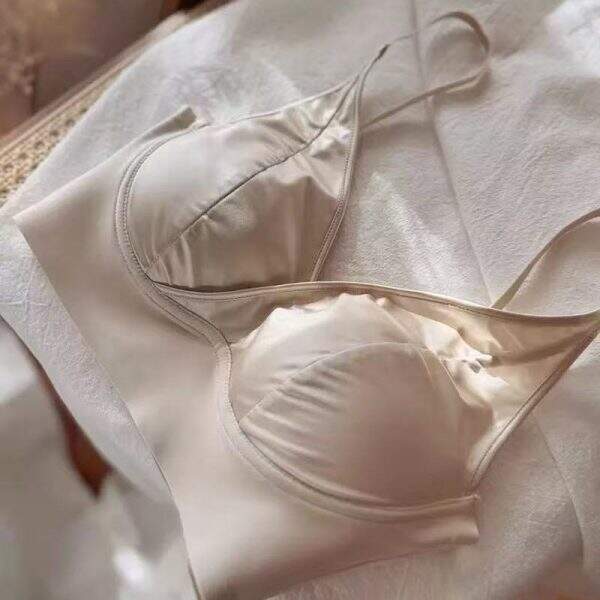 French satin high luxury two-piece bra - Image 4