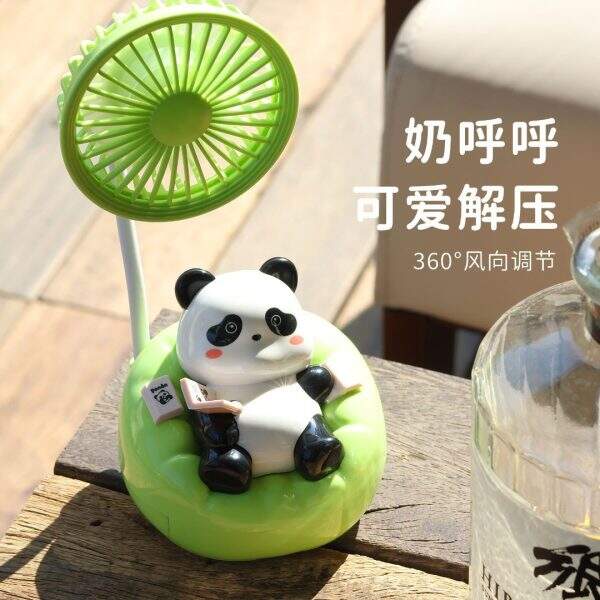 Cute Panda Mini Fan - Image 1