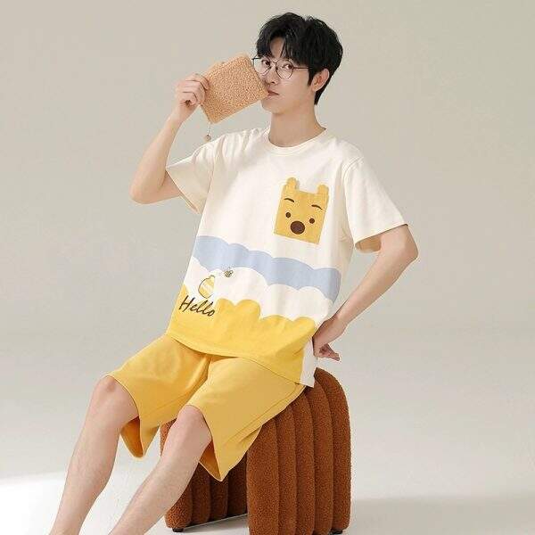 Comfortable men's sleepwear two-piece set - Image 1