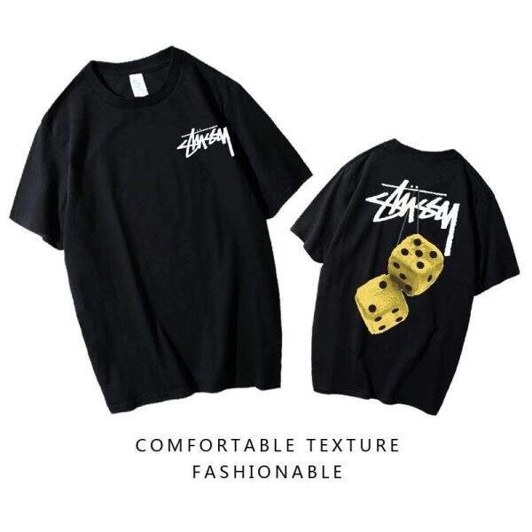 Couple style student loose ins high street T-shirt - Image 5