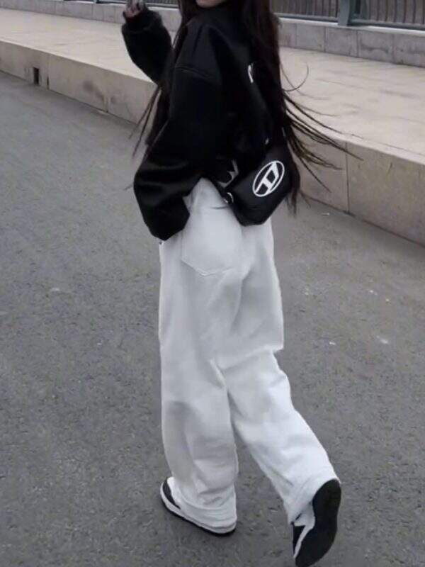 Casual white jeans - Image 4