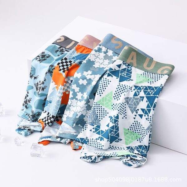 Men's ice silk underwear [4 bags] - Image 3