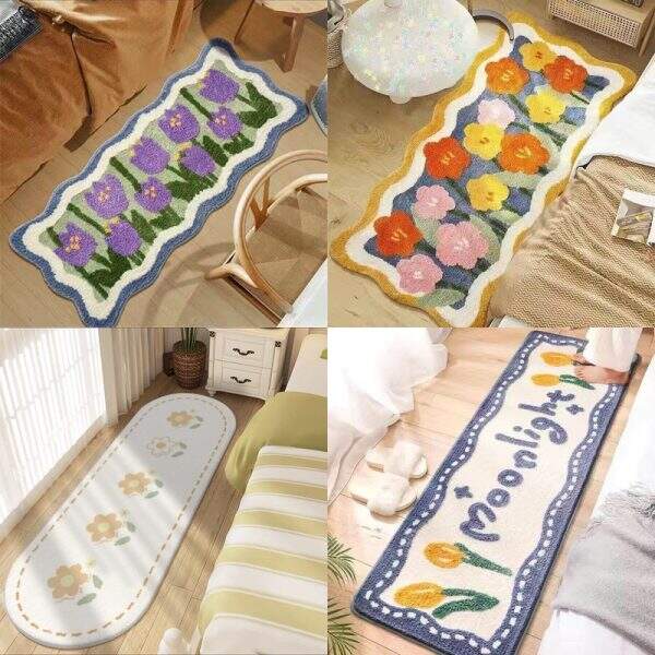 Flower anti slip carpet - Image 1