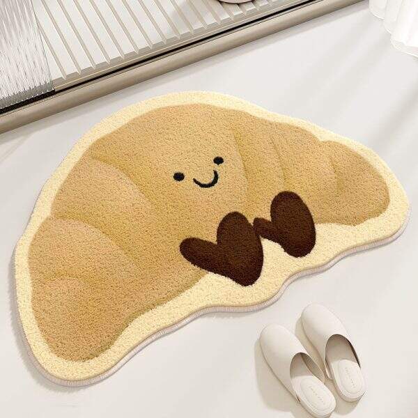 Cute Bread Bathroom Mat - Image 1