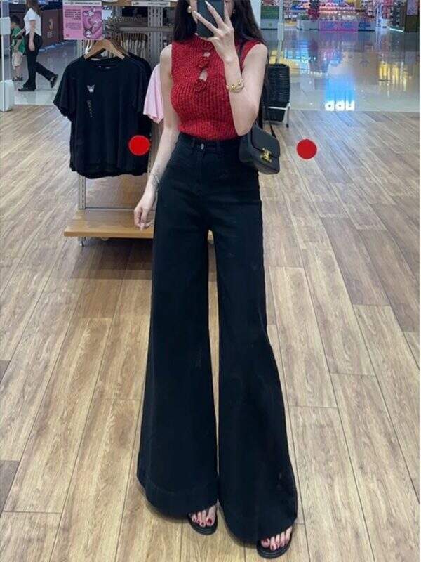 High waisted loose jeans - Image 1