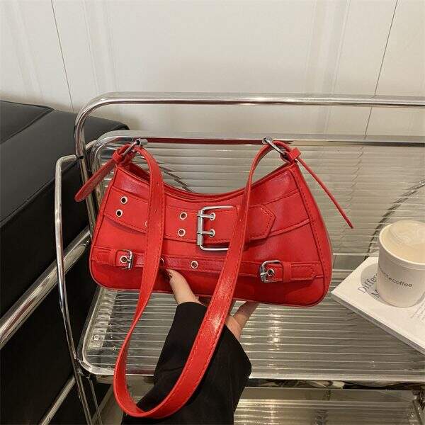 Retro spicy girl crossbody bag - Image 2