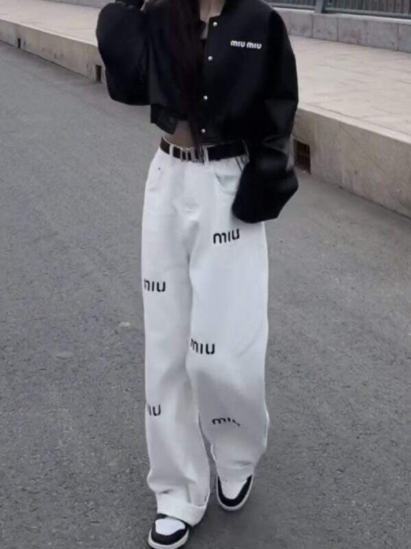 Casual white jeans - Image 3