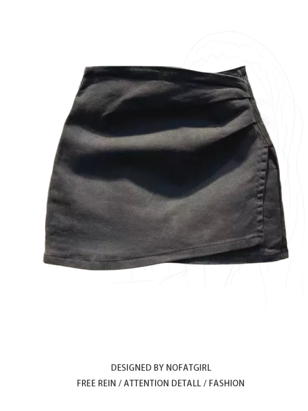 High waisted denim skirt - Image 2