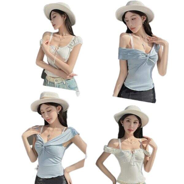 New Fashion Letter Shoulder Strap Half Cup Text Bra - Image 5