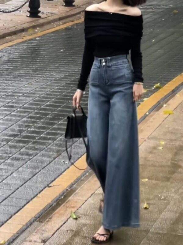 High waisted loose jeans - Image 3