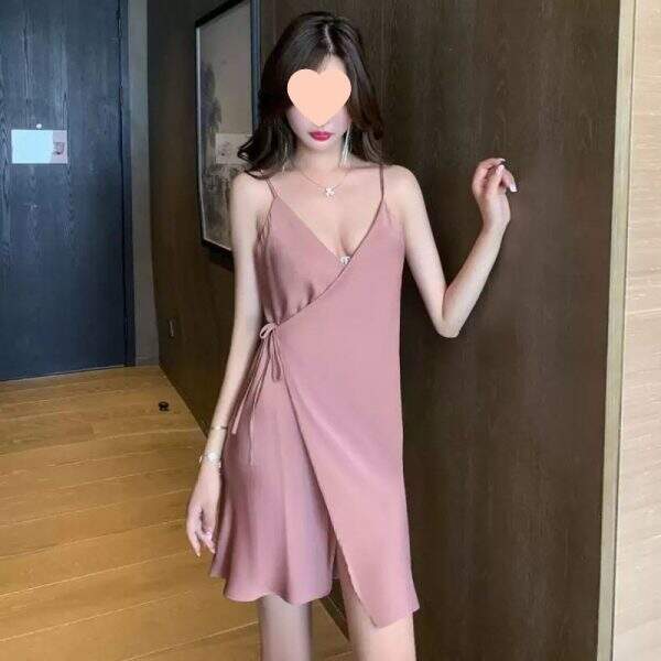 Ice silk thin nightgown - Image 1