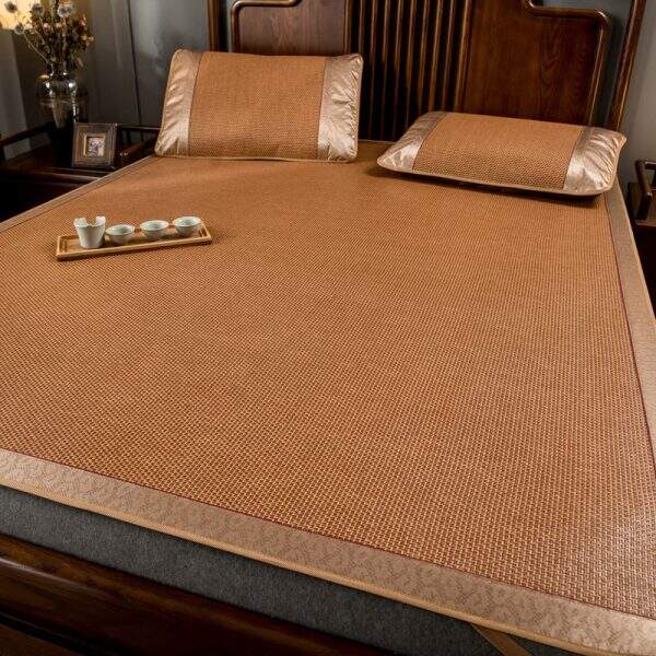 Foldable mat and rattan mat three piece set - Image 2