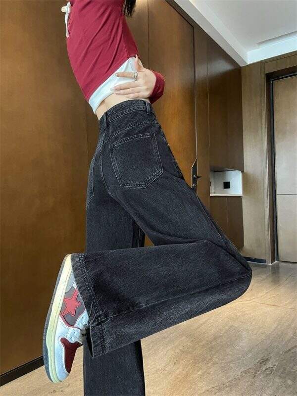 Black loose jeans - Image 4