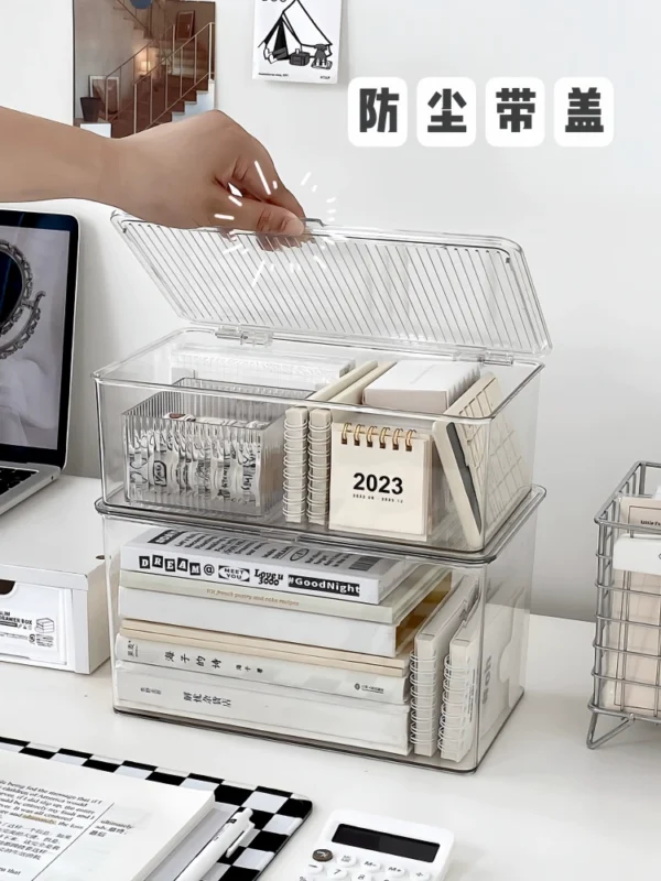 Acrylic storage box cosmetics accessories - Image 1