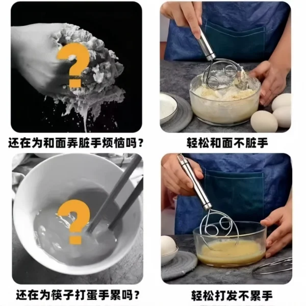 Stainless steel dough mixer - Image 4