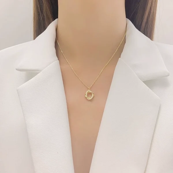 Rose ring necklace - Image 2
