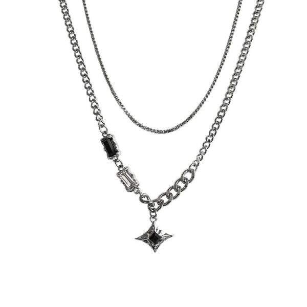 Mangxing double-layer necklace - Image 5