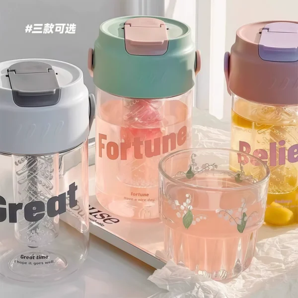 New large capacity portable tea isolation cup - Image 3