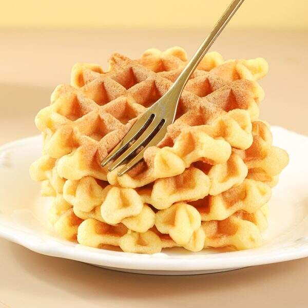 Yellow oil waffle cake bread - Image 3