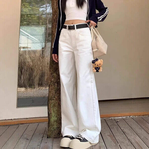 White jeans for women - Image 2