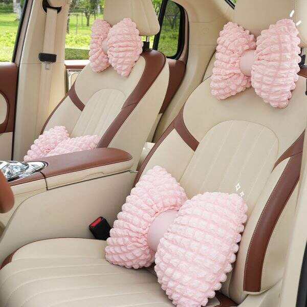 Car Headrest Network Red Butterfly - Image 2