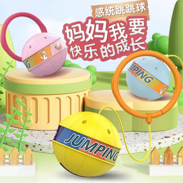 Children's toy jumping ball flashing - Image 3