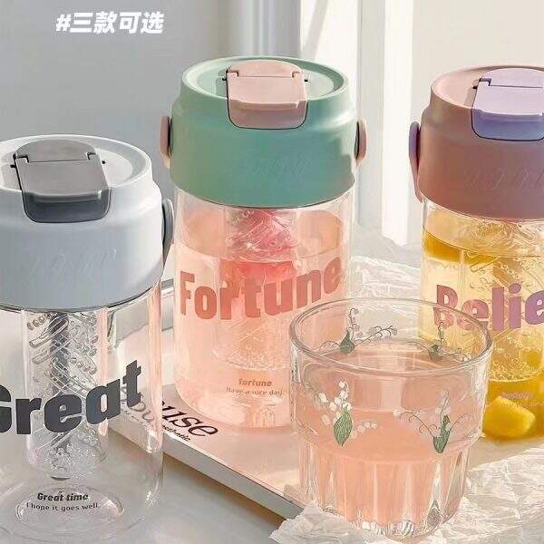 flower tea cup, large capacity water cup for girls - Image 4