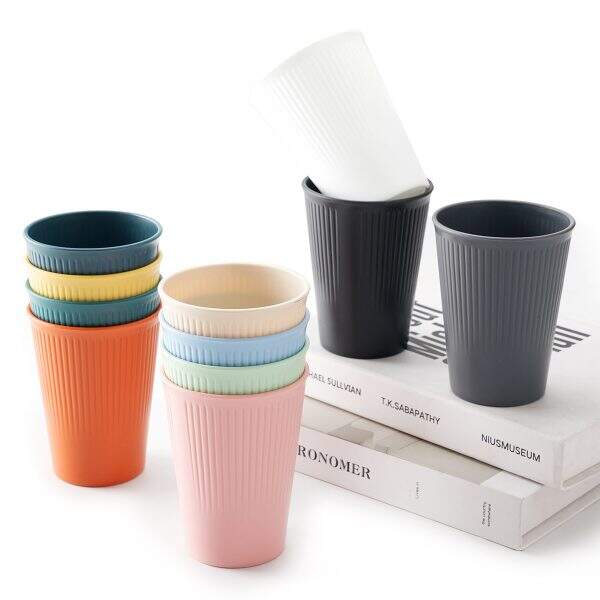 Plastic cup multifunctional anti scald simple material tea cup - Image 1