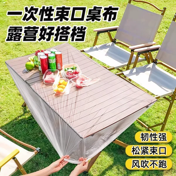 Disposable table cloth Outdoor camping - Image 1