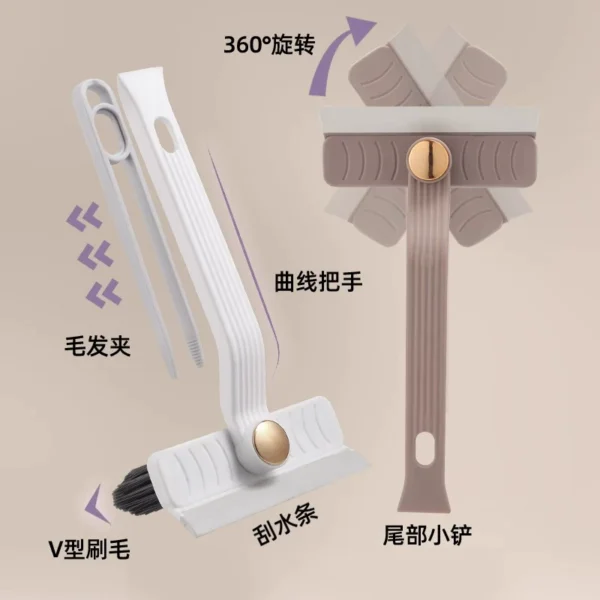 Rotating multifunctional no dead corner gap brush bathroom - Image 3