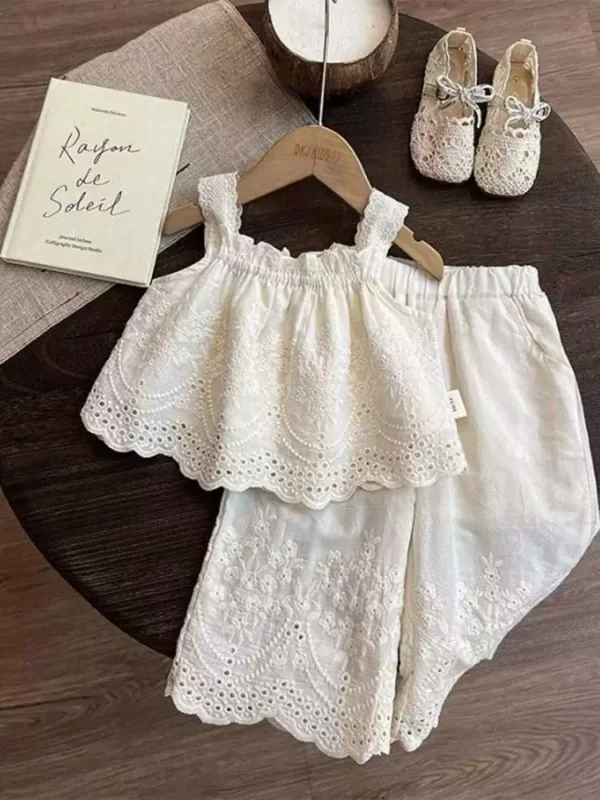Girls' tank top and pants set - Image 4
