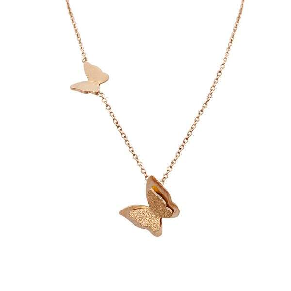 Butterfly necklace for women - Image 5