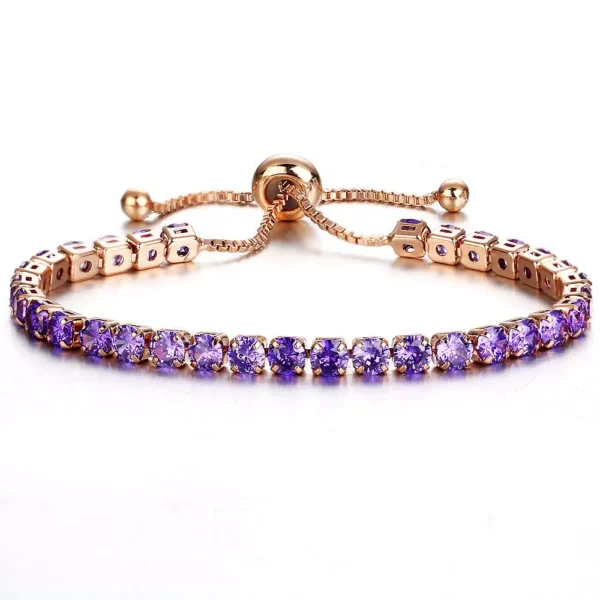 Outlet clearance luxury crystal push-pull bracelet - Image 2