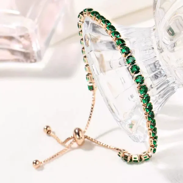 Leak picking crystal push-pull bracelet - Image 3