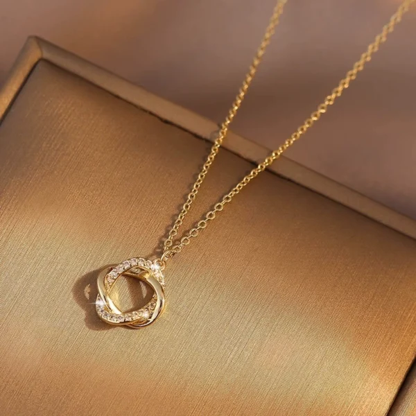 Rose ring necklace - Image 3