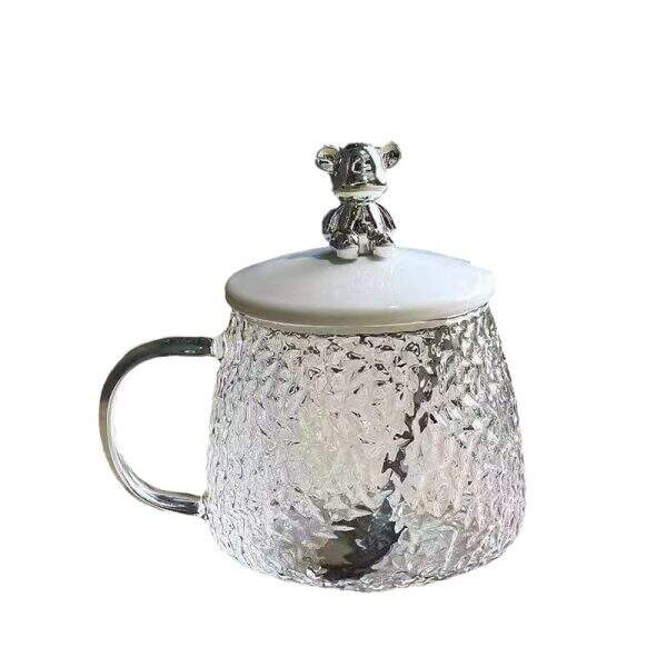 Little Bear Hammer Pattern Water Cup for Women - Image 5