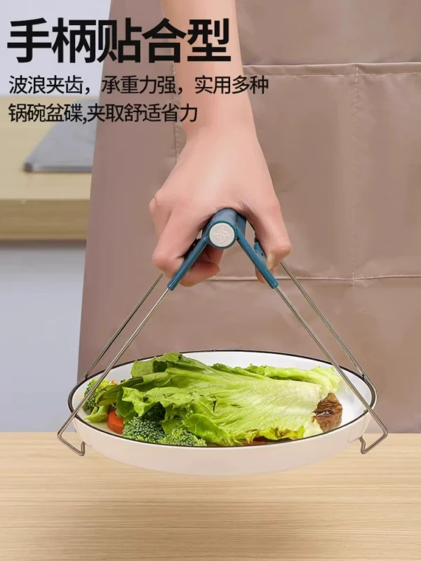 Anti scald clip, bowl holder, household kitchen - Image 5