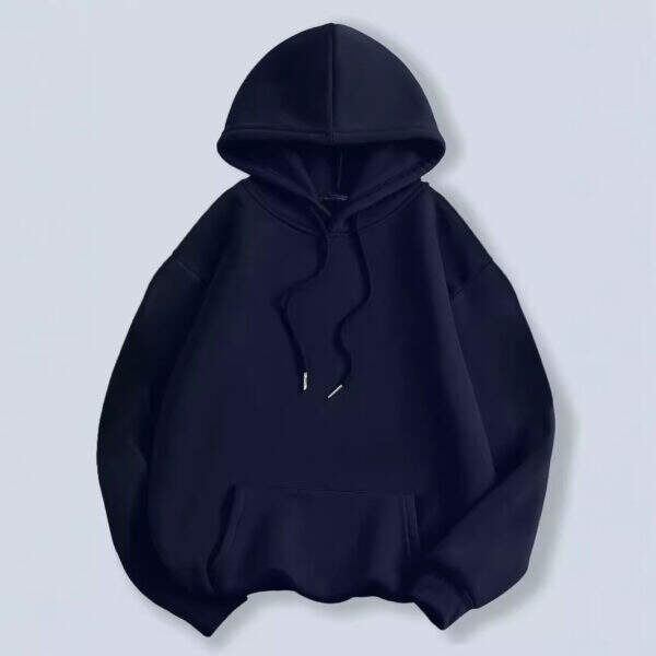Layered casual hoodie - Image 3